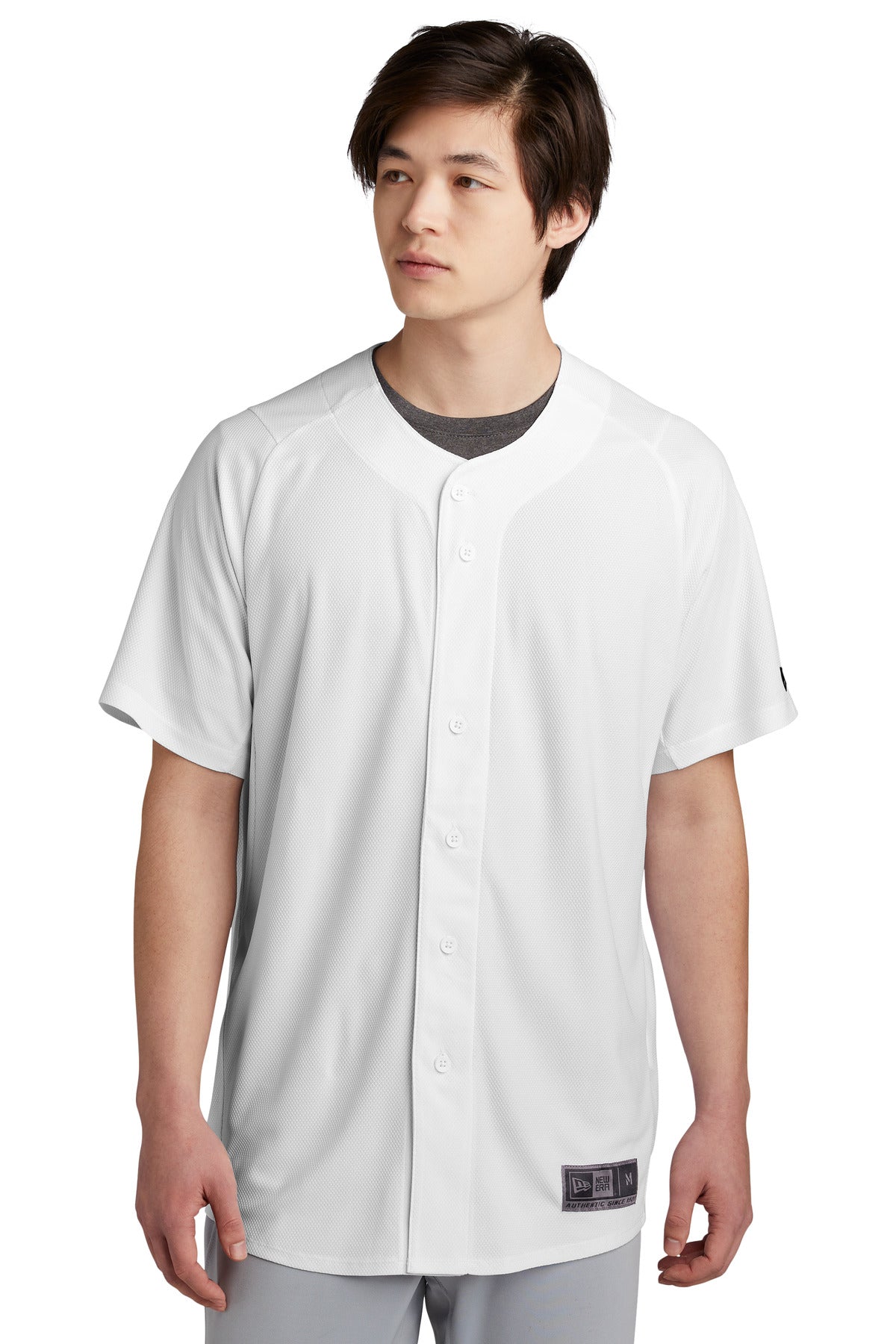 New Era  ®  Diamond Era Full-Button Jersey. NEA220