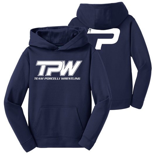 Youth Sport-Wick Fleece Hooded Pullover