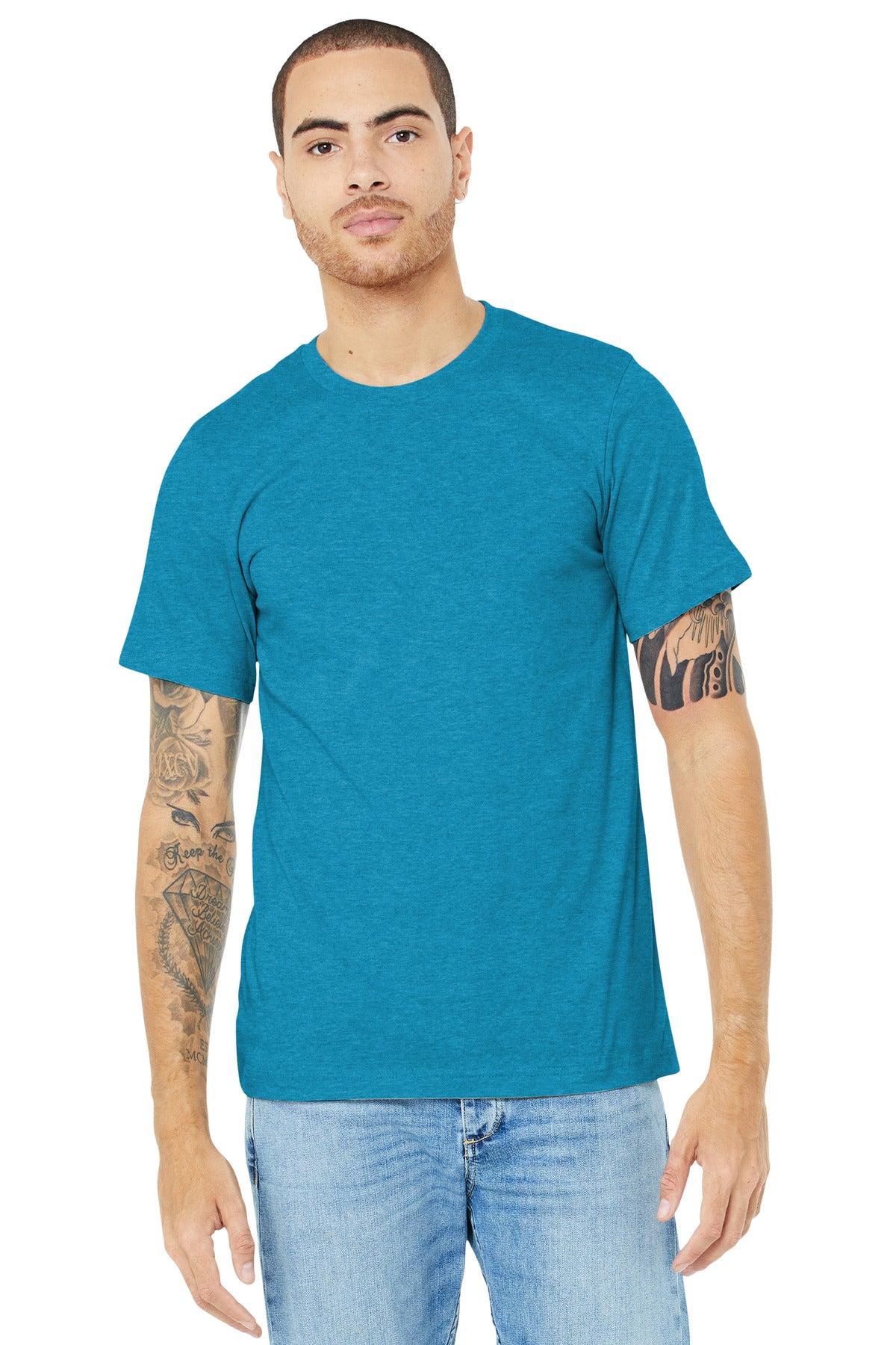 Unisex Heather CVC Short Sleeve Tee