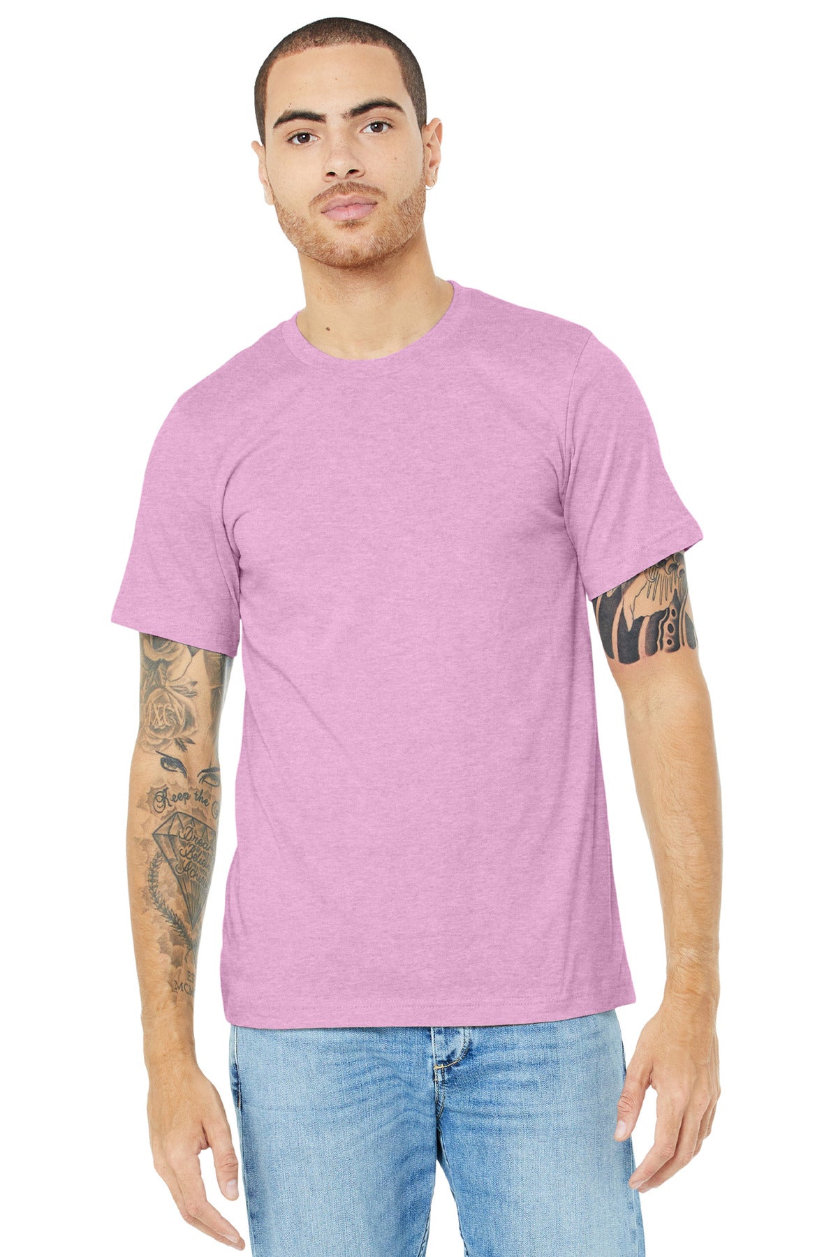 Unisex Heather CVC Short Sleeve Tee