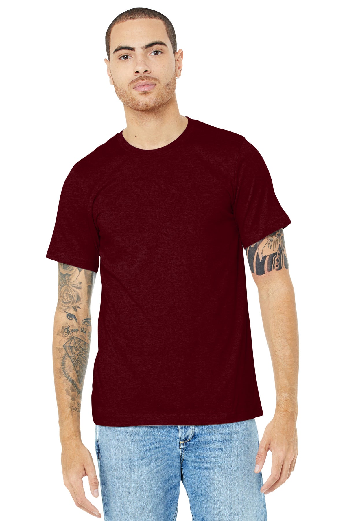 Unisex Heather CVC Short Sleeve Tee