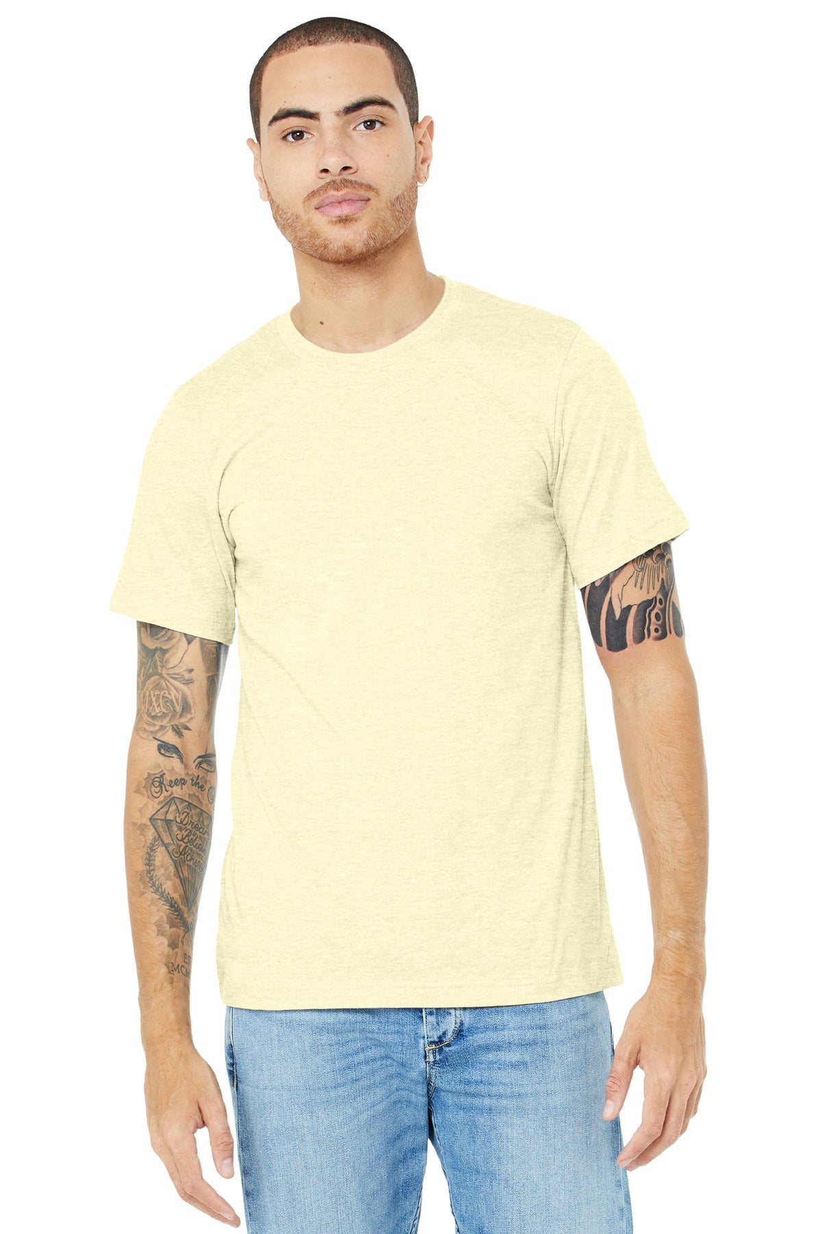 Unisex Heather CVC Short Sleeve Tee