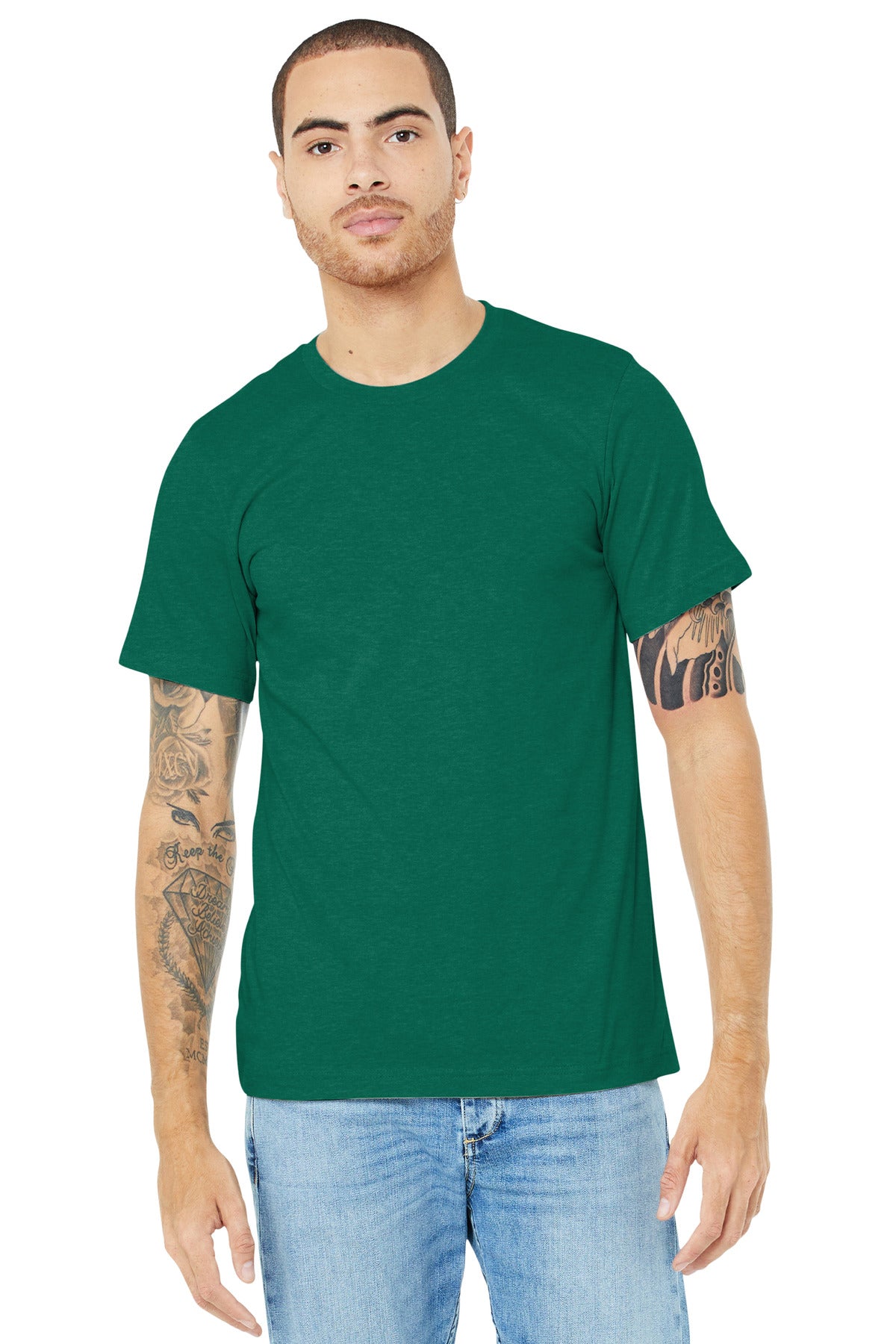 Unisex Heather CVC Short Sleeve Tee