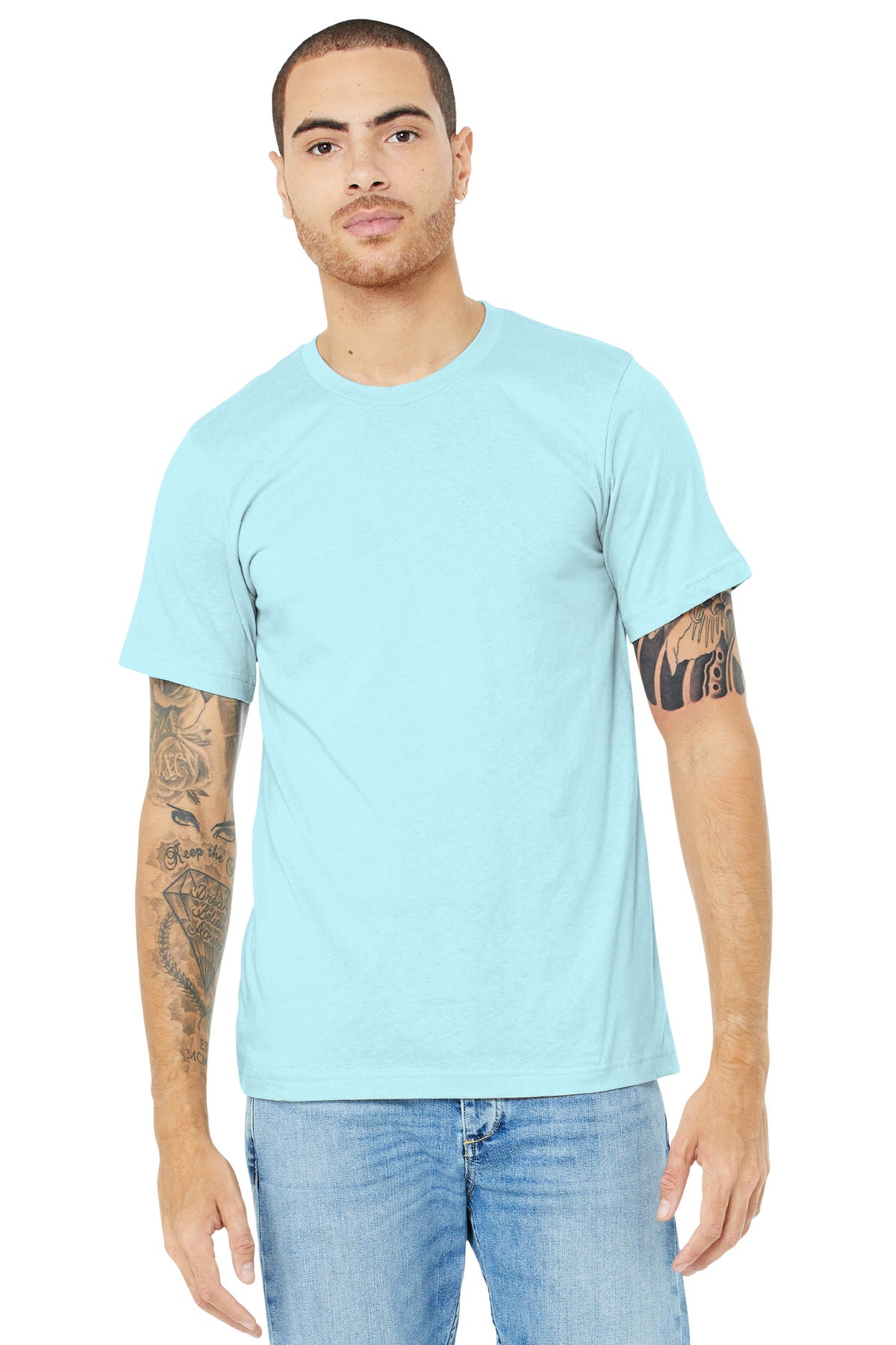 Unisex Heather CVC Short Sleeve Tee