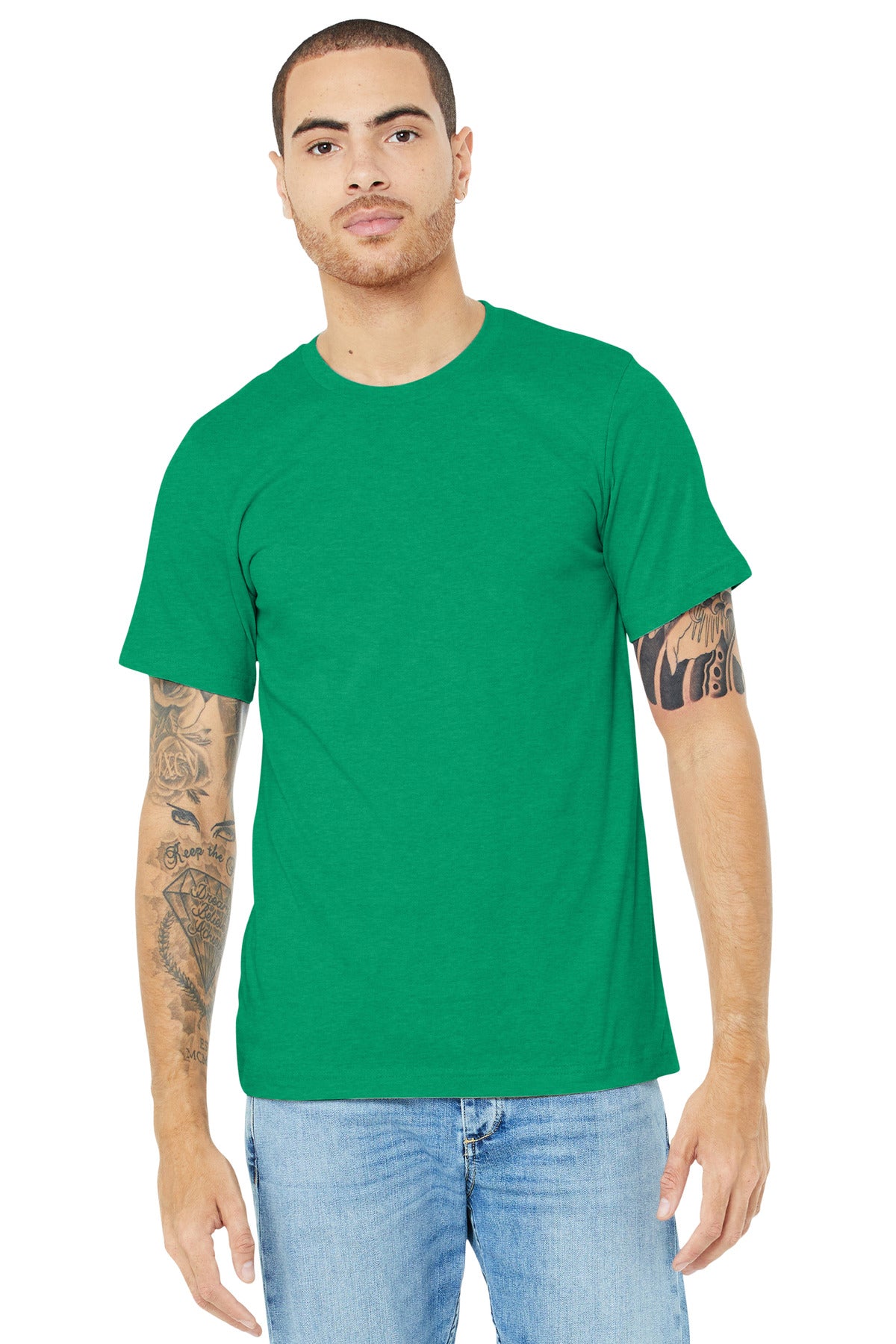 Unisex Heather CVC Short Sleeve Tee