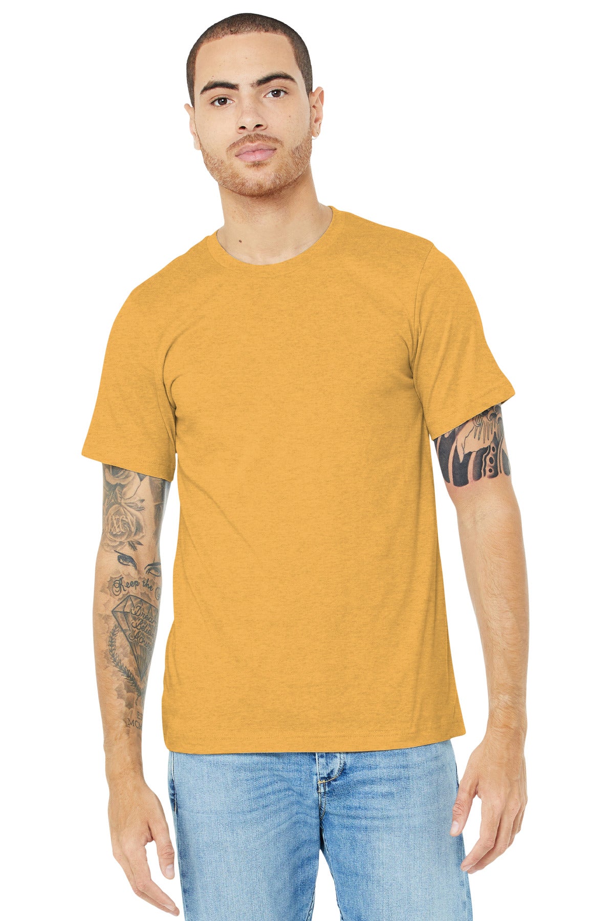 Unisex Heather CVC Short Sleeve Tee