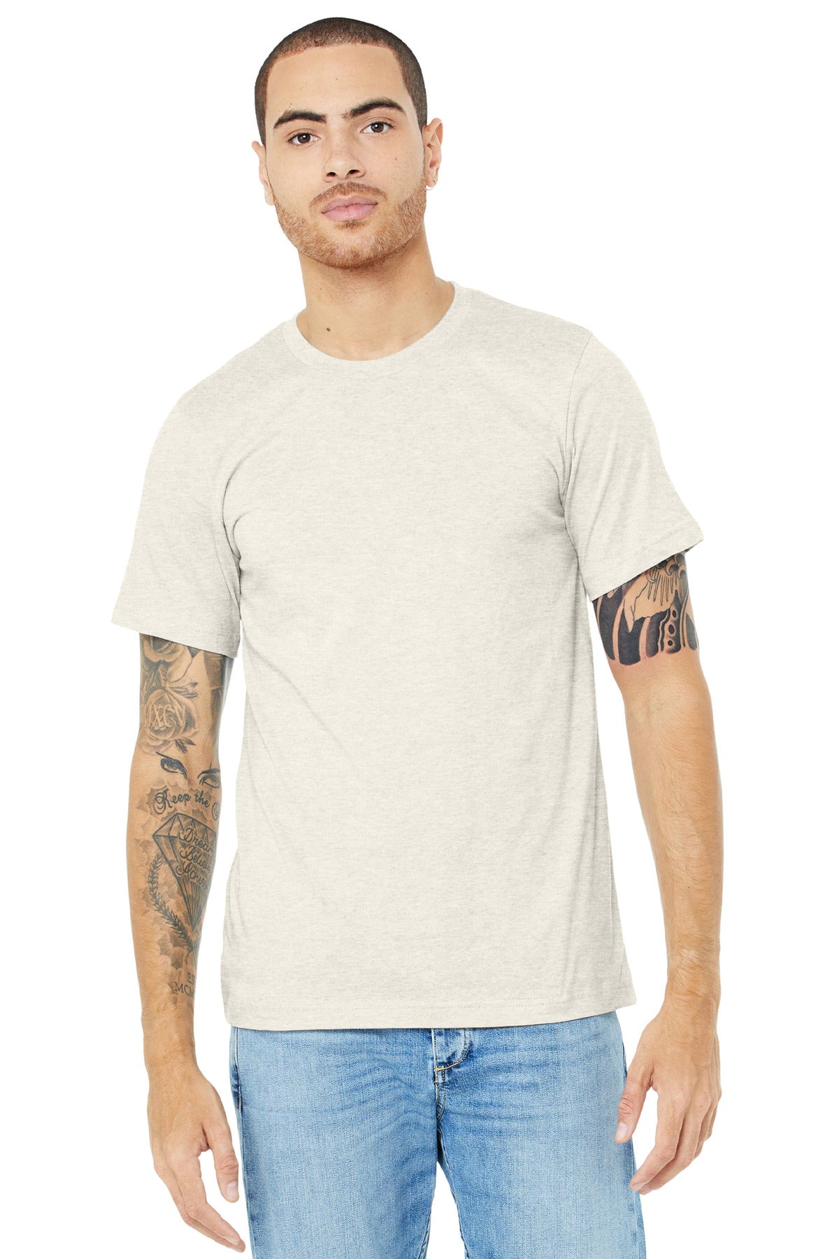 Unisex Heather CVC Short Sleeve Tee