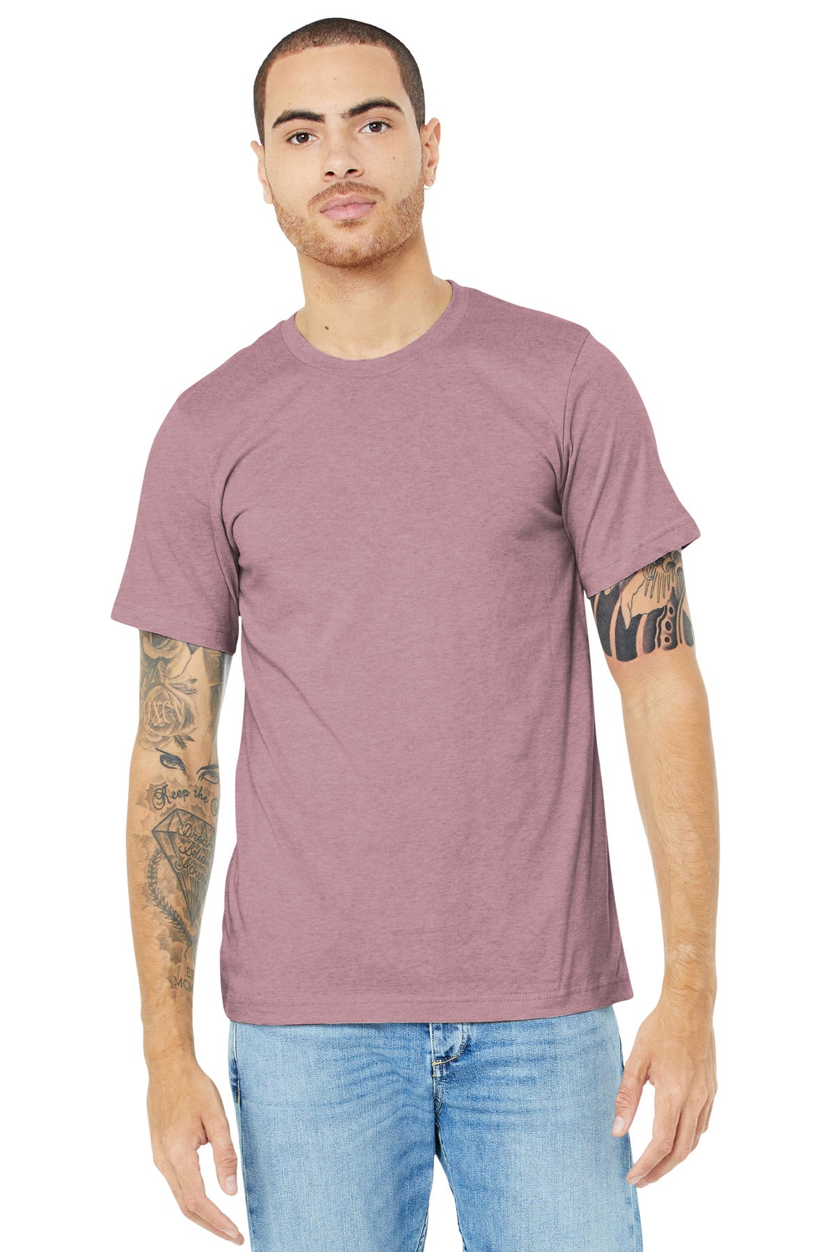 Unisex Heather CVC Short Sleeve Tee