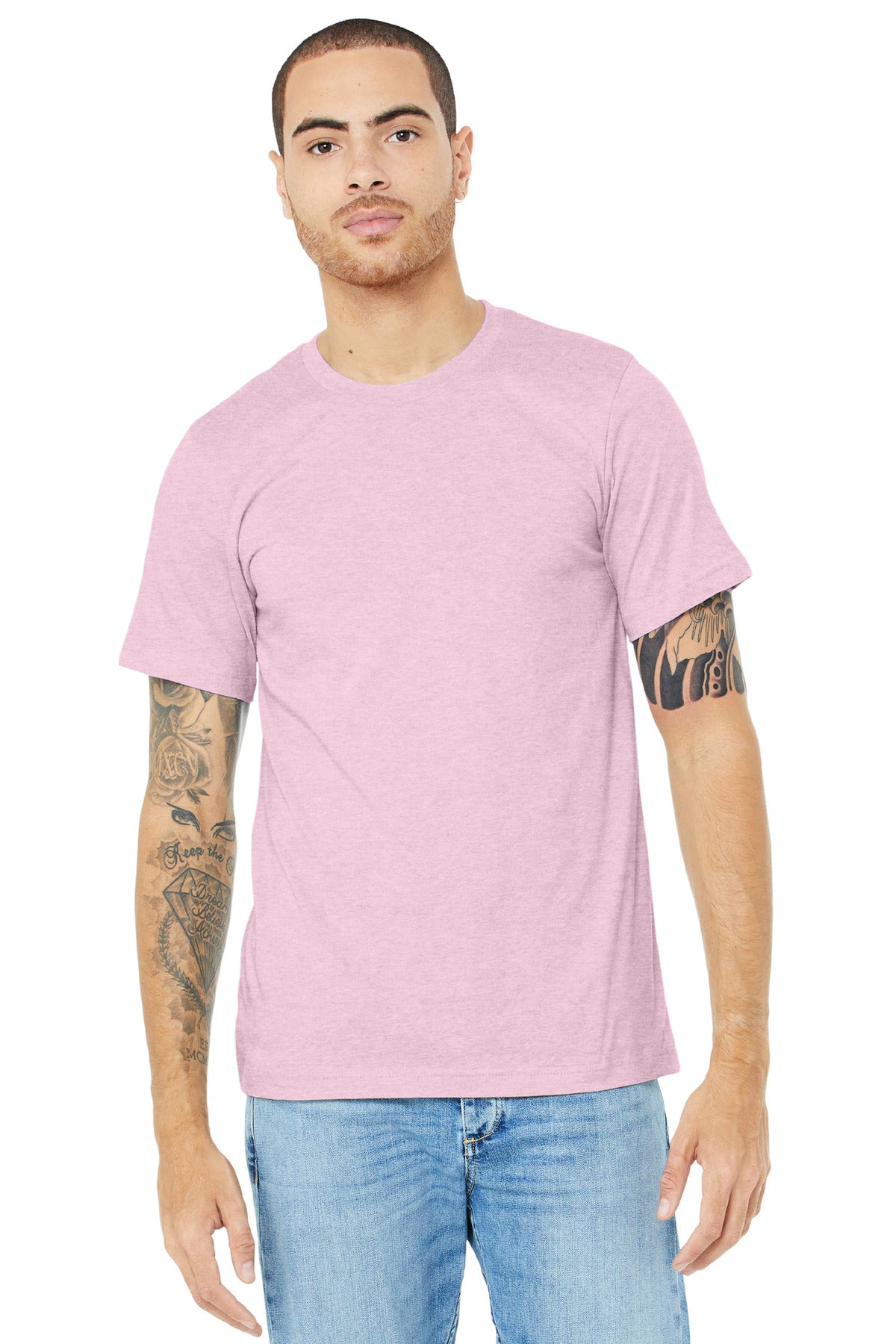 Unisex Heather CVC Short Sleeve Tee