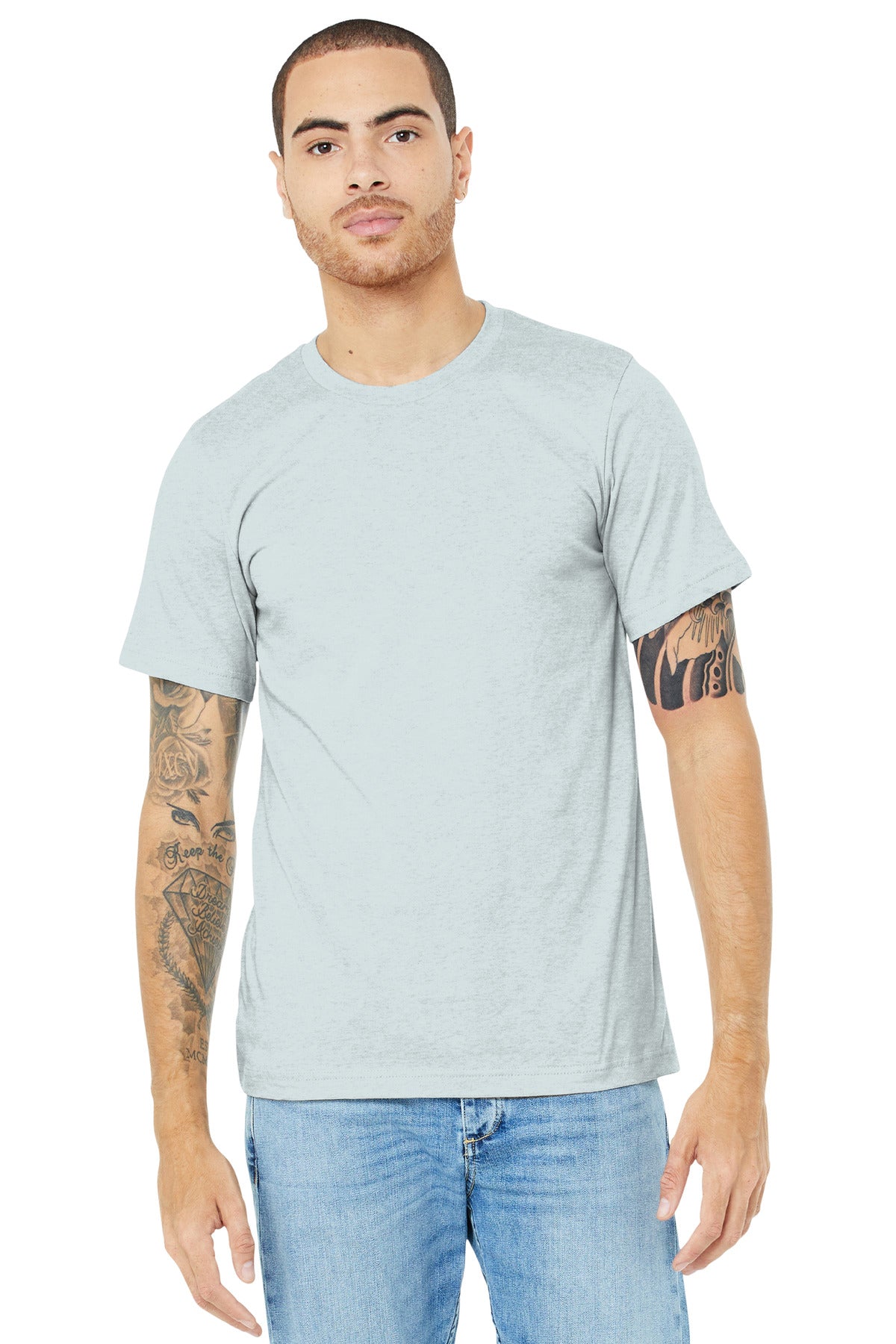 Unisex Heather CVC Short Sleeve Tee
