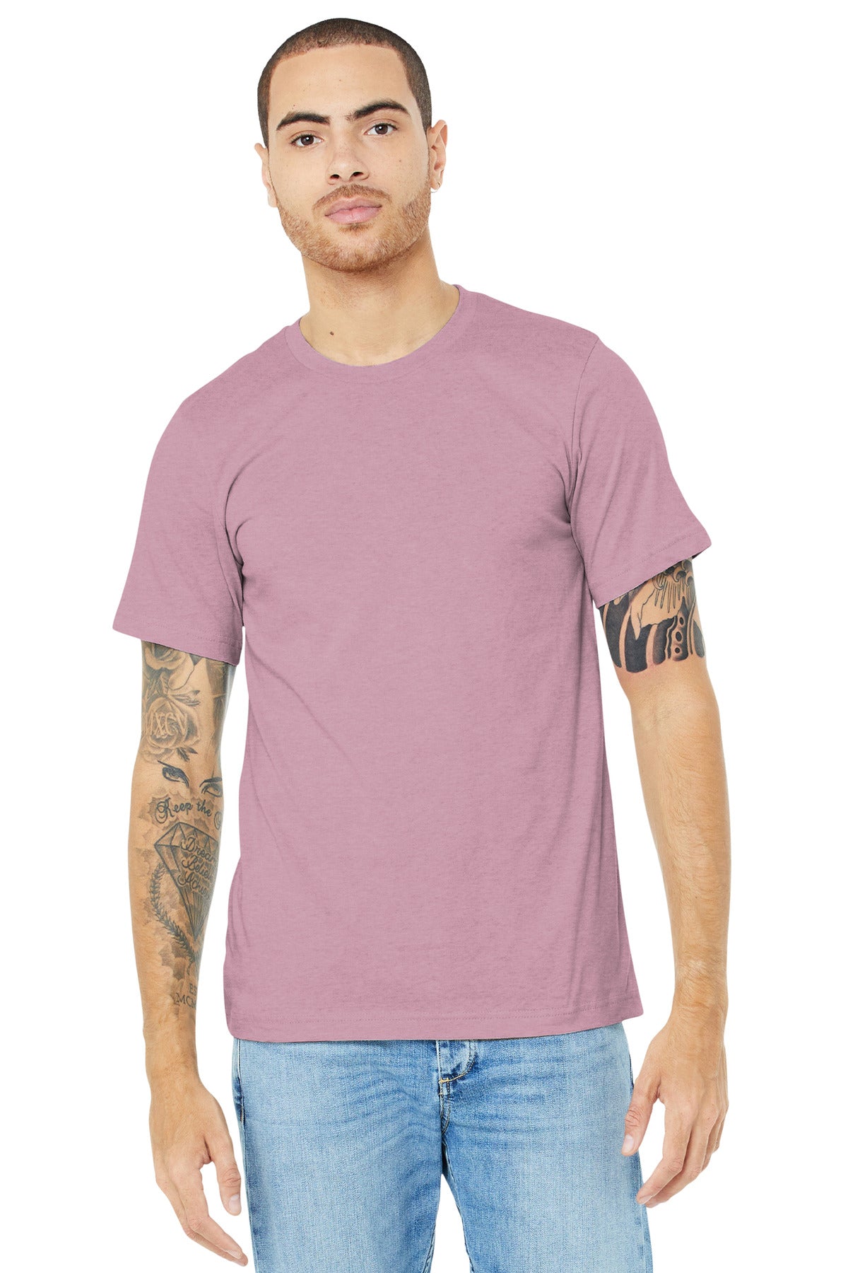 Unisex Heather CVC Short Sleeve Tee