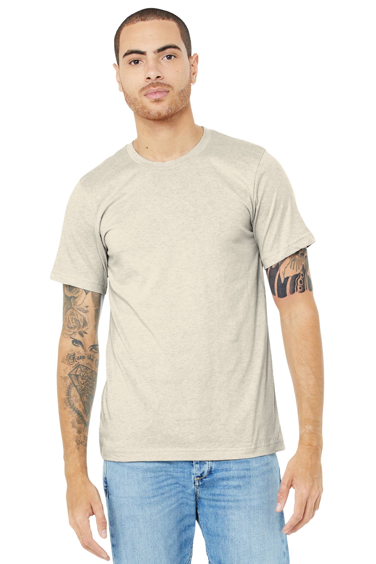 Unisex Heather CVC Short Sleeve Tee