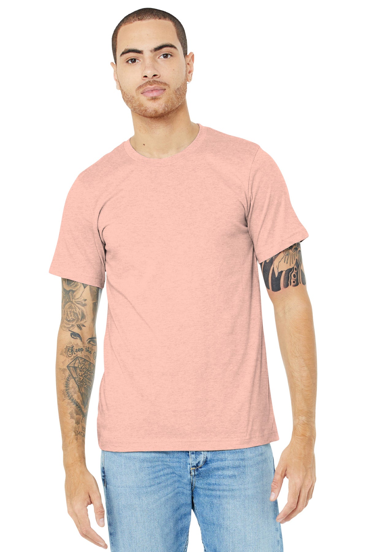 Unisex Heather CVC Short Sleeve Tee