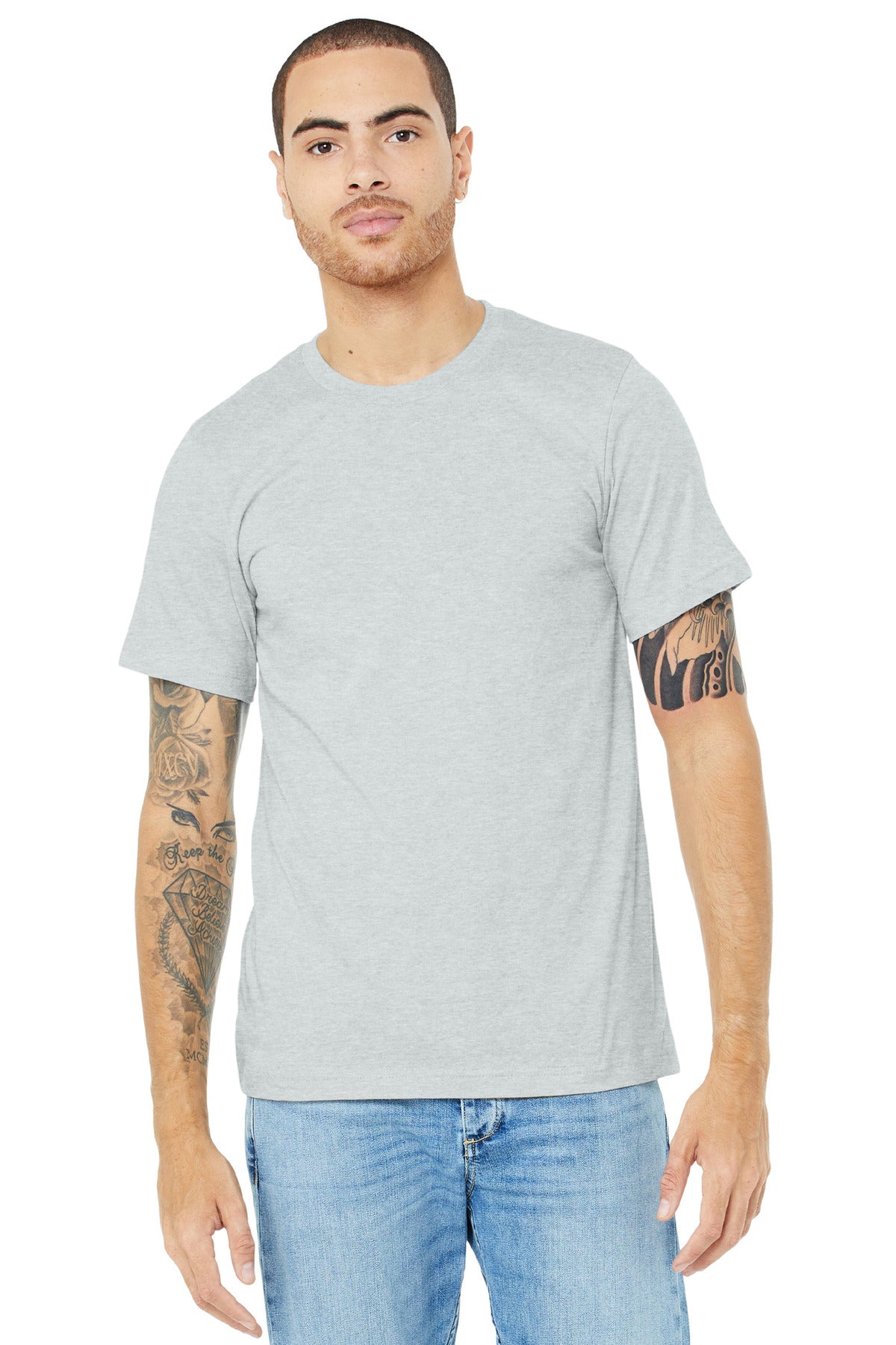 Unisex Heather CVC Short Sleeve Tee