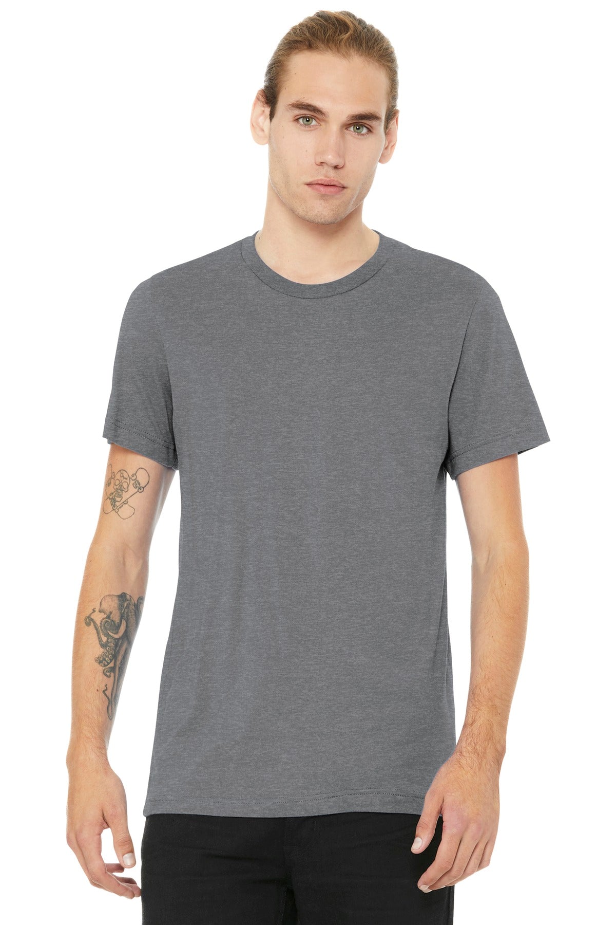 Unisex Heather CVC Short Sleeve Tee