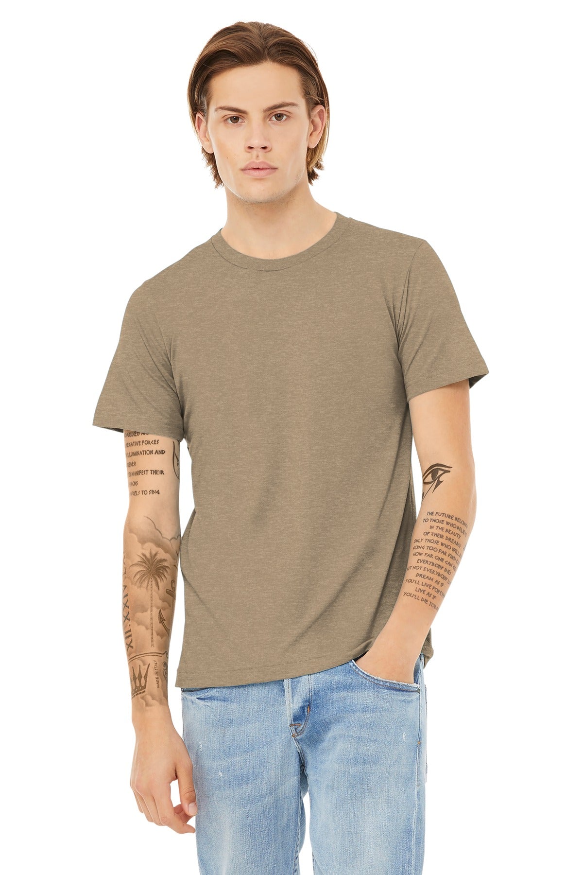 Unisex Heather CVC Short Sleeve Tee