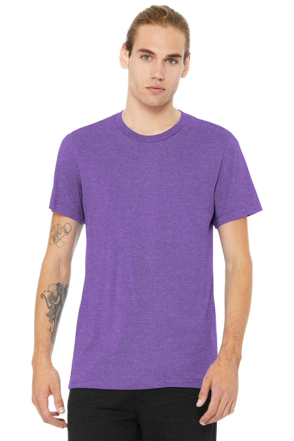 Unisex Heather CVC Short Sleeve Tee