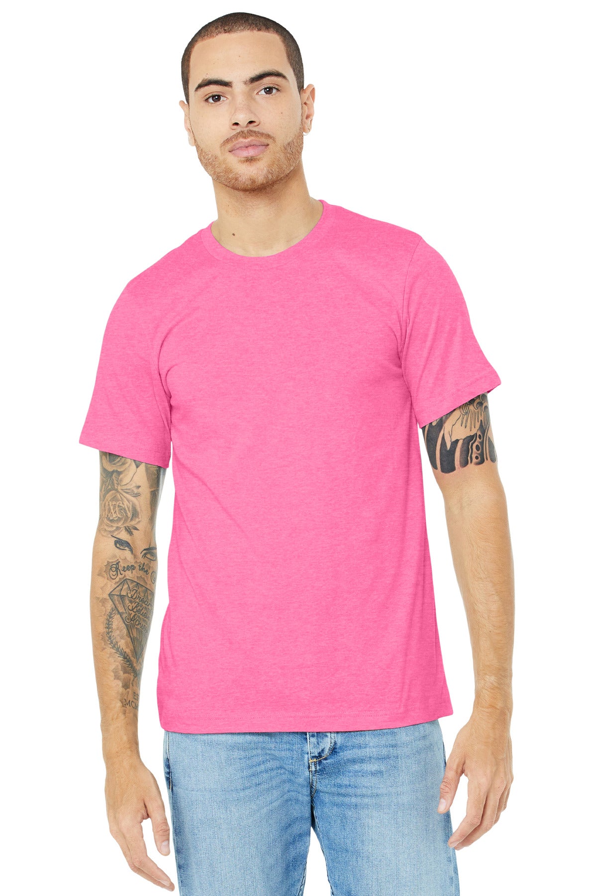 Unisex Heather CVC Short Sleeve Tee