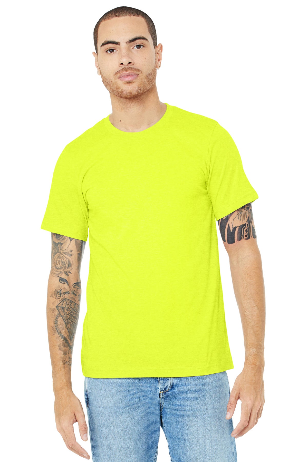 Unisex Heather CVC Short Sleeve Tee