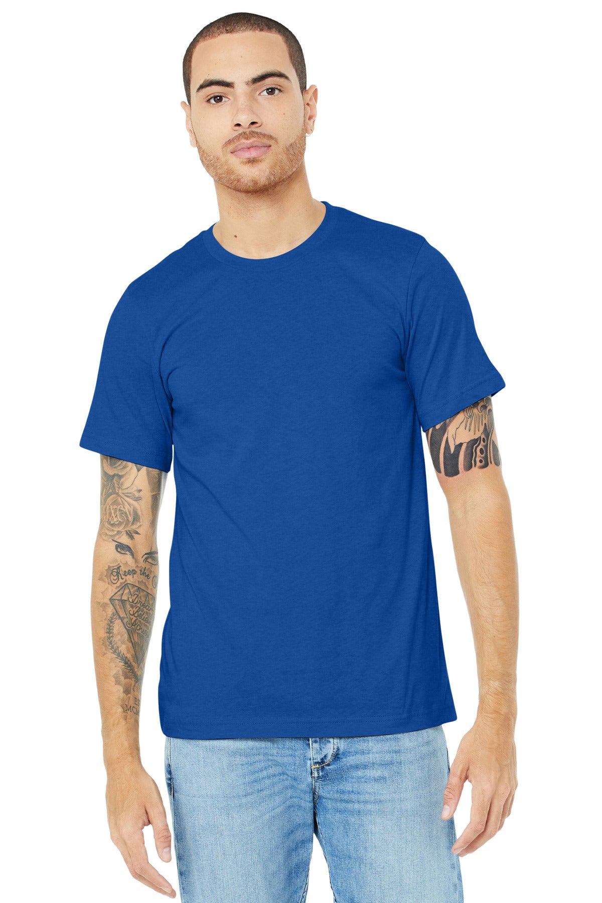 Unisex Heather CVC Short Sleeve Tee
