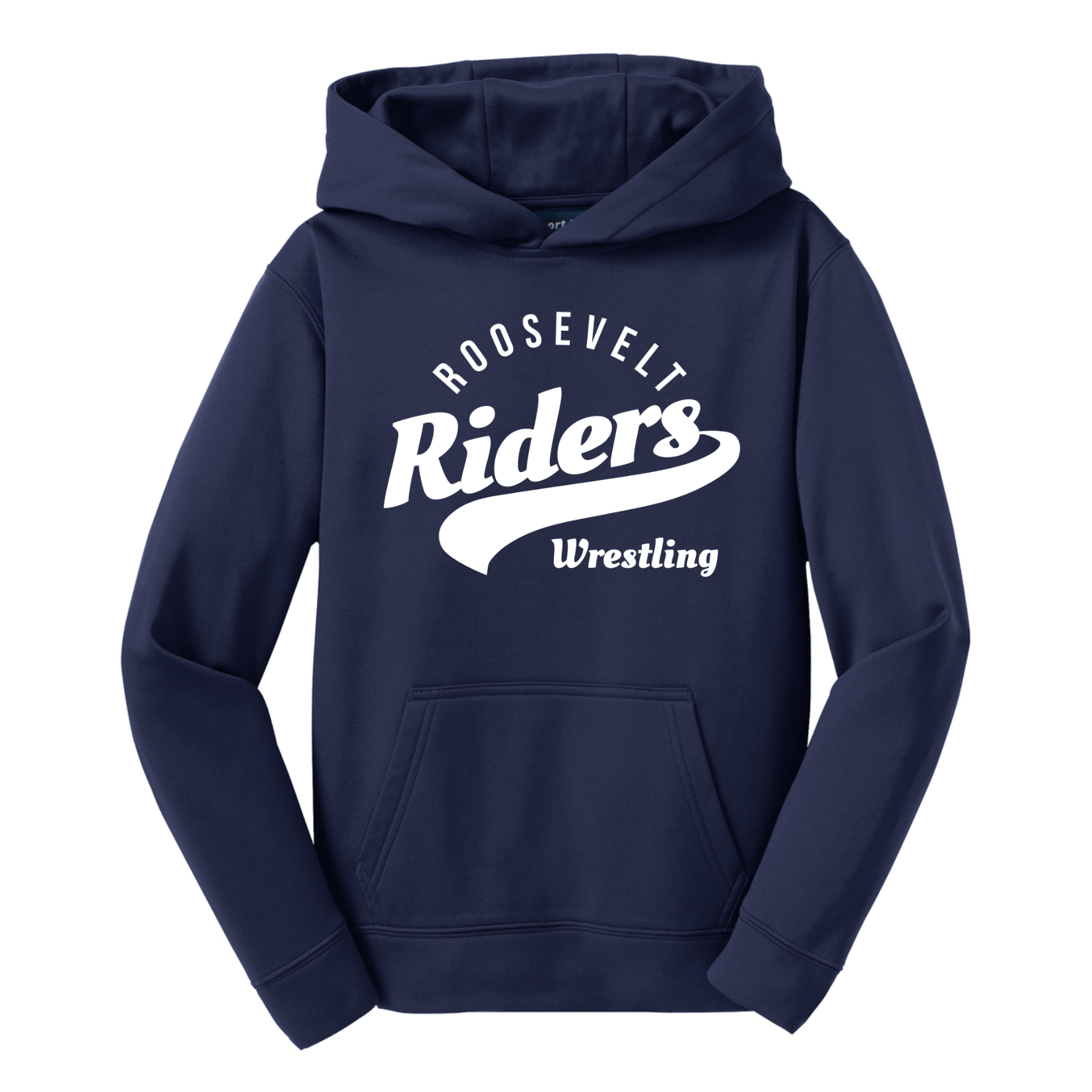 Youth Sport-Wick® Fleece Hooded Pullover