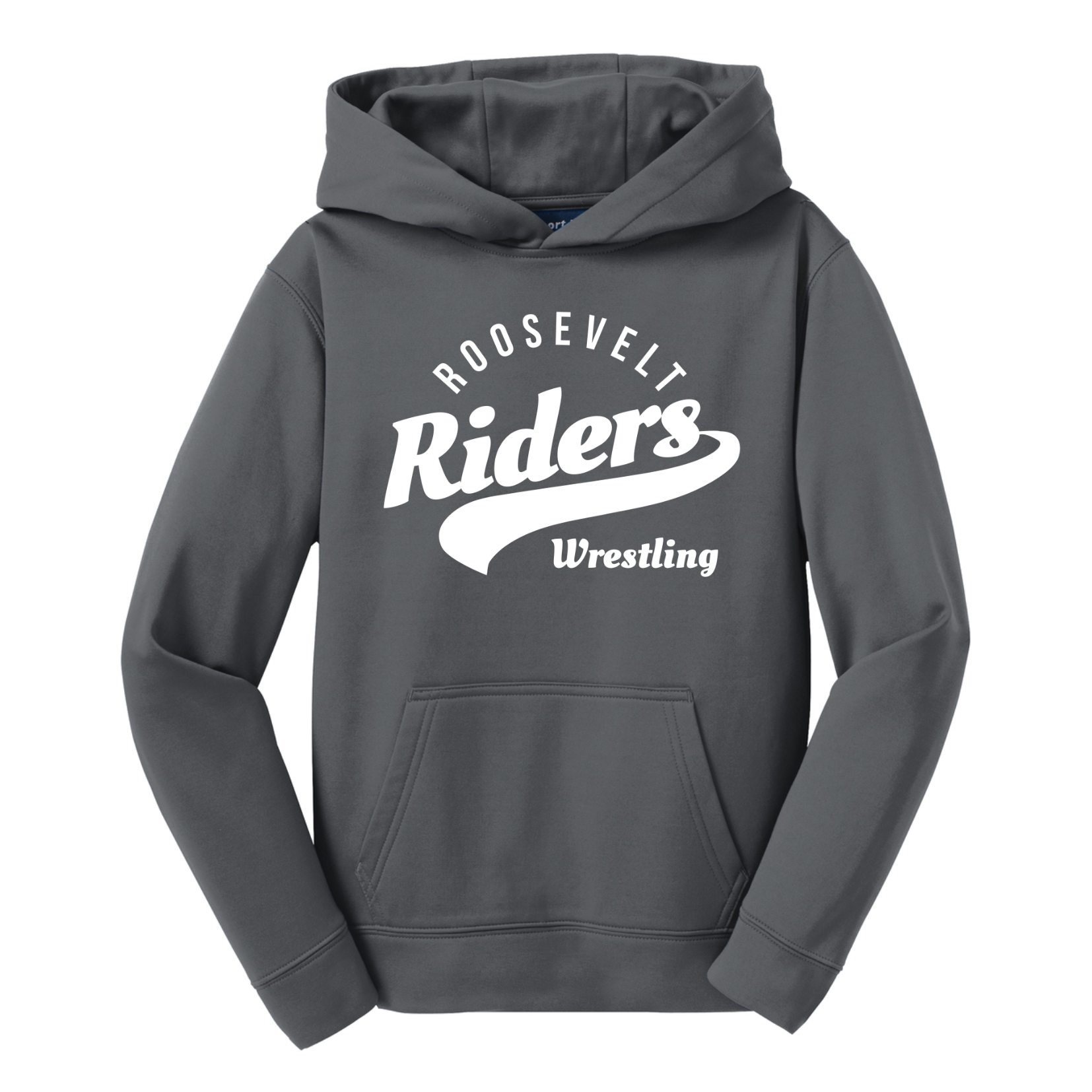 Youth Sport-Wick® Fleece Hooded Pullover