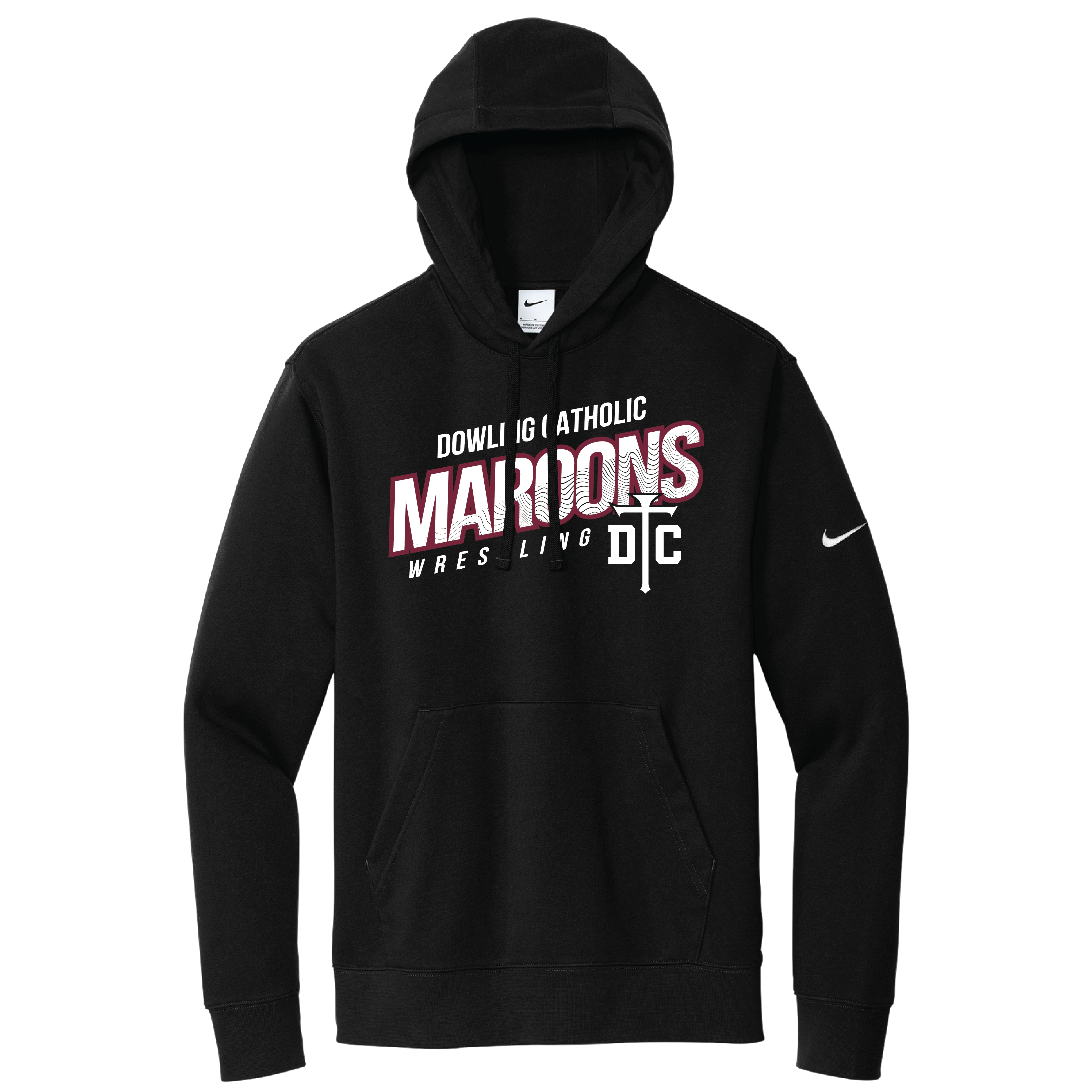 Nike Club Fleece Sleeve Swoosh Pullover Hoodie