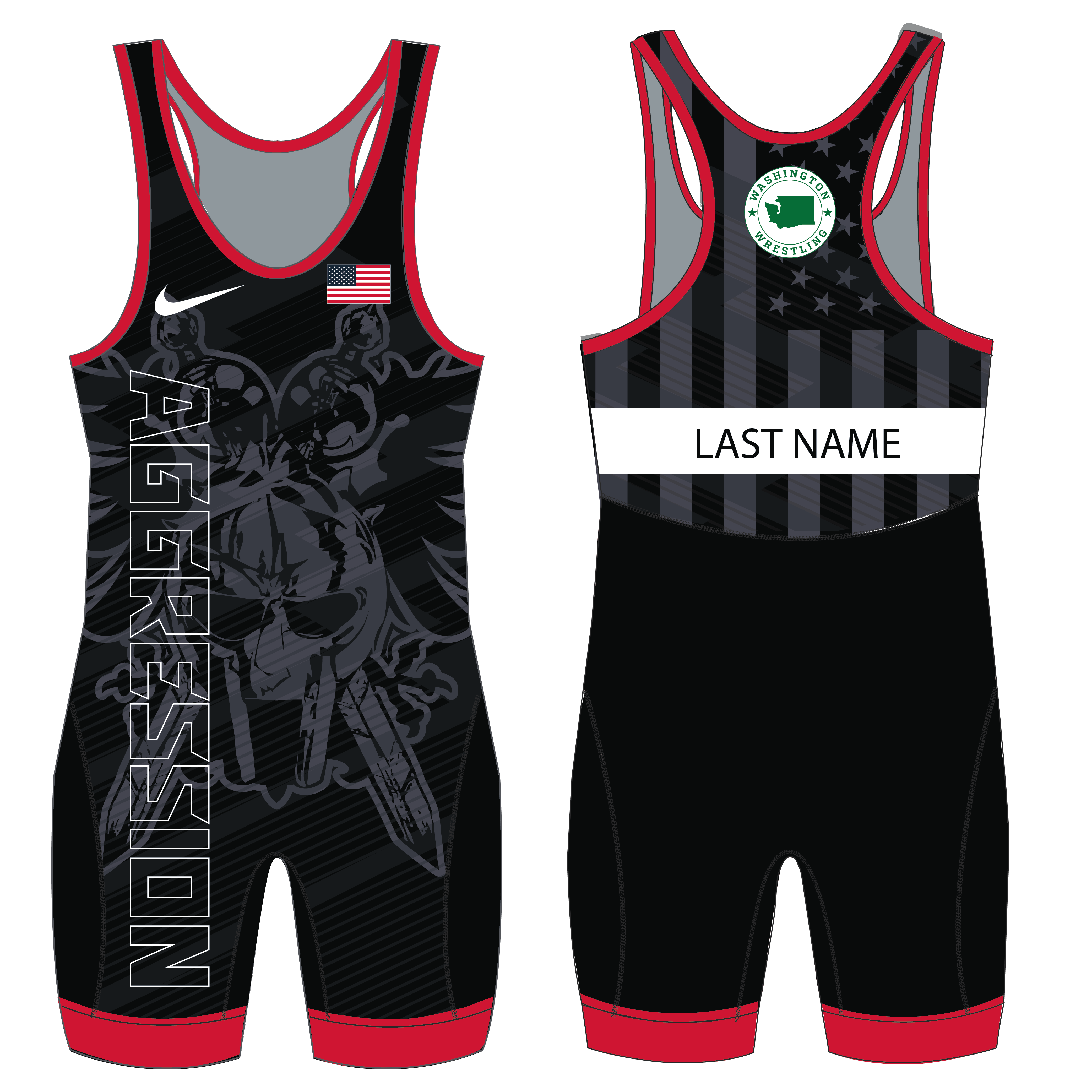 Men's Nike Grappler Elite Singlet