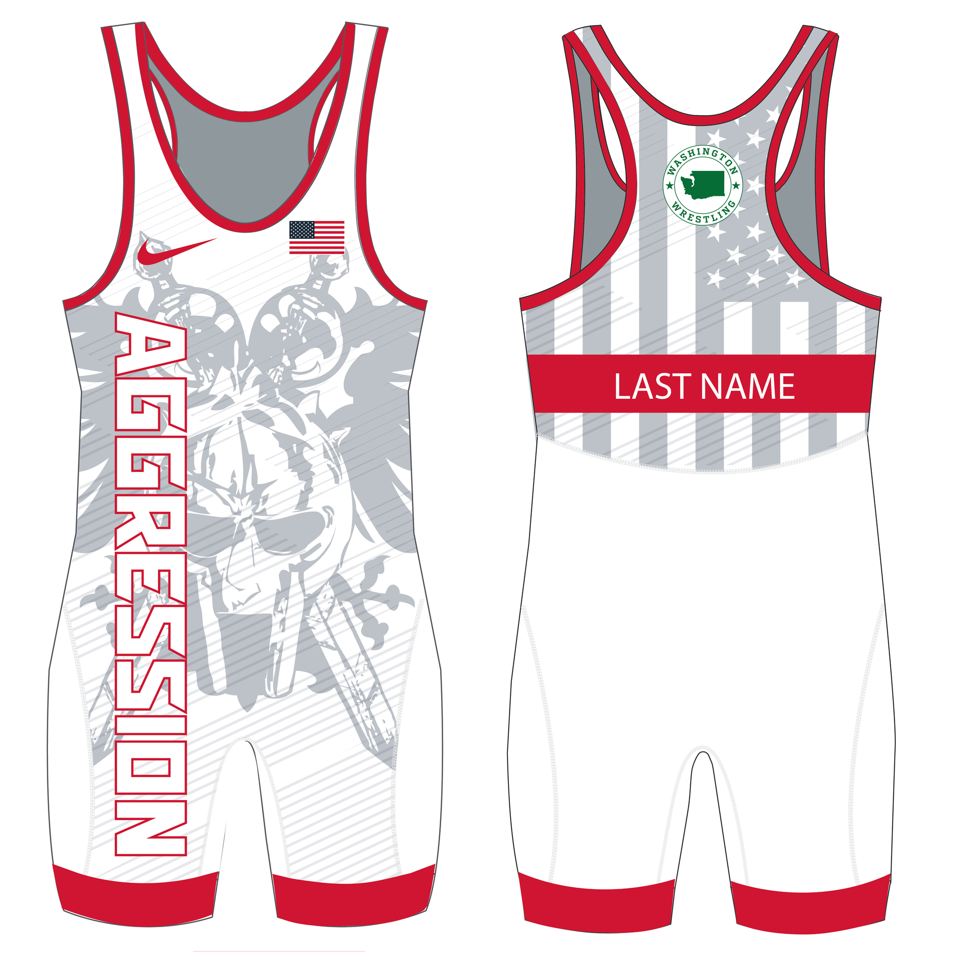 YOUTH Nike Grappler Elite Singlet